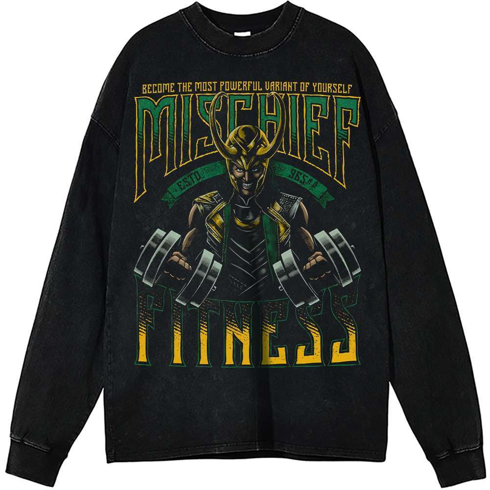 Loki Long Sleeve, Marvel Comics Long Sleeve, Vintage Long Sleeve Tee