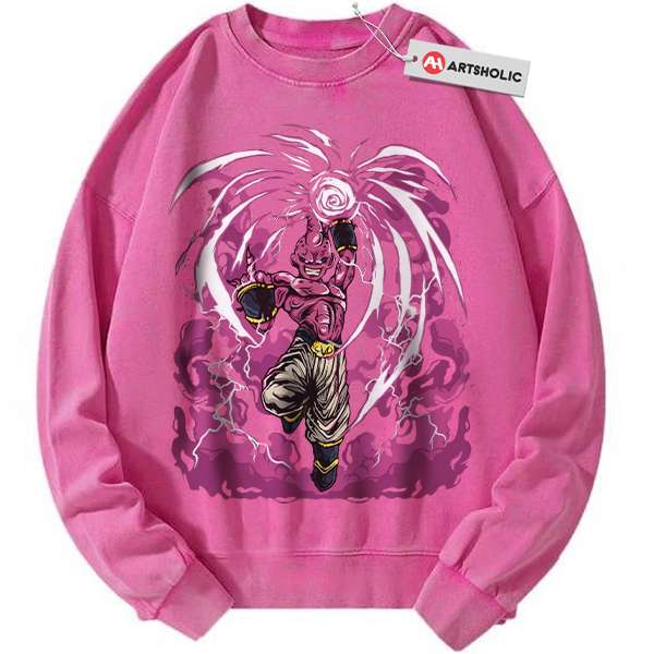 Majin Buu Sweatshirt, Dragon Ball Z Sweatshirt, Anime Sweatshirt, Vintage Sweater