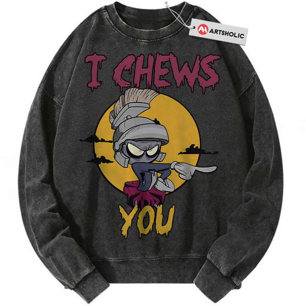 Marvin the Martian Sweatshirt, Looney Tunes Sweatshirt, Animated Sweatshirt, Vintage Sweatshirt