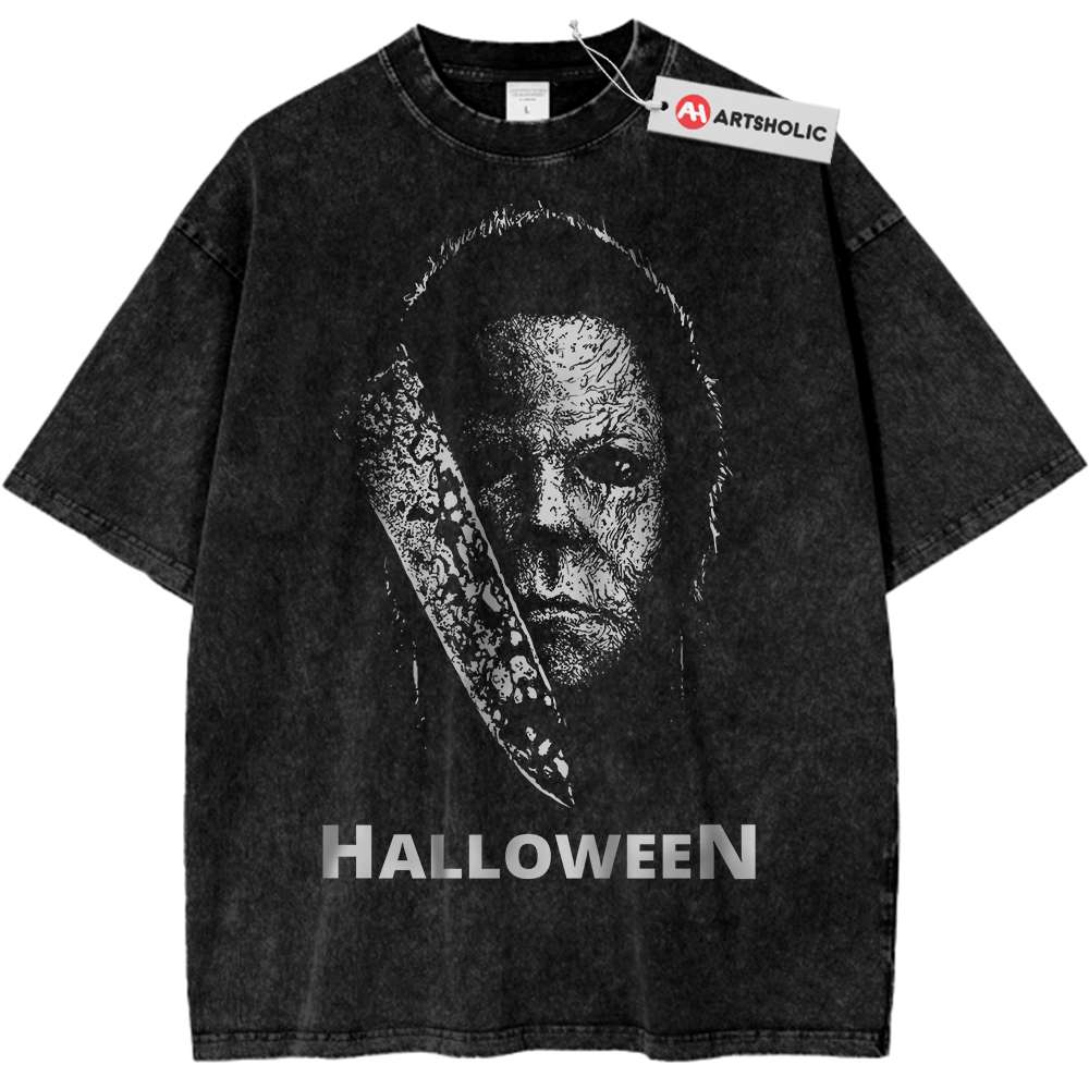 Michael Myers Shirt, Halloween Shirt, Horror Shirt, Vintage T-Shirt