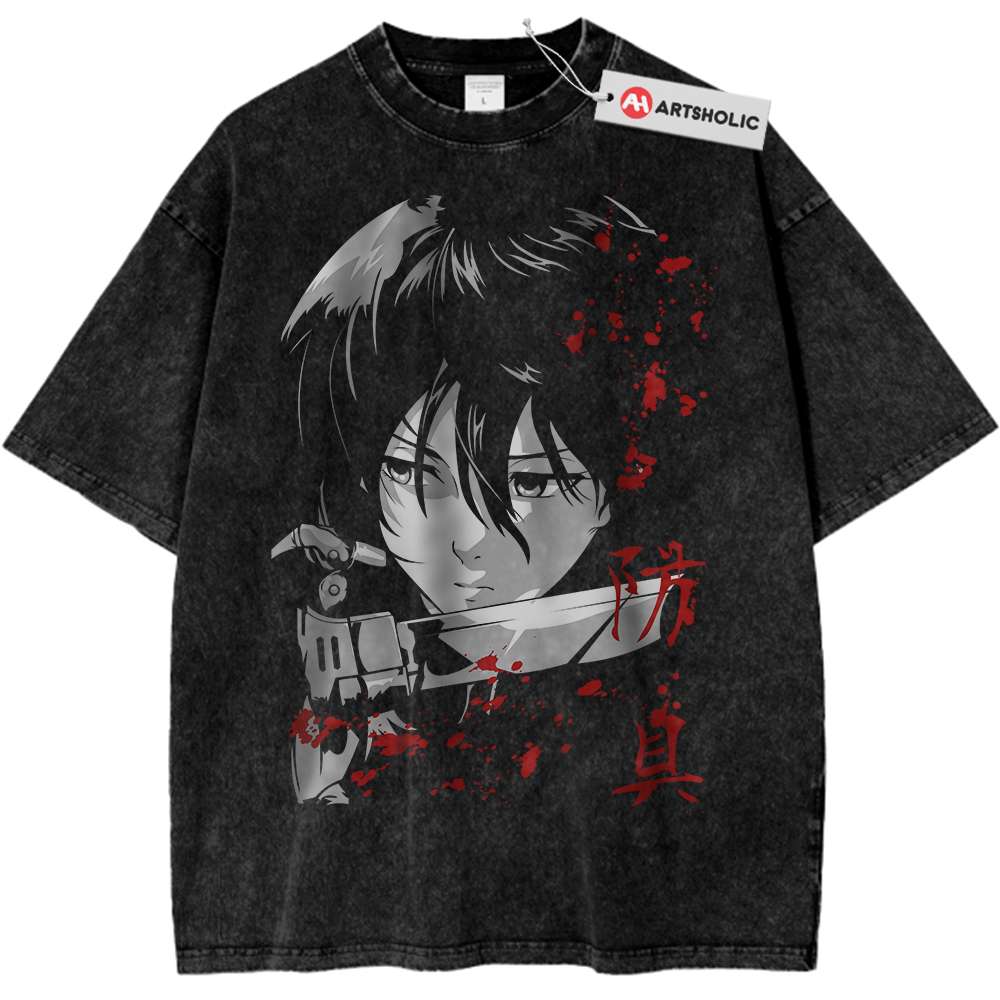 Mikasa Ackerman Shirt, Attack On Titan Shirt, AOT Shirt, Anime Shirt, Vintage T-Shirt