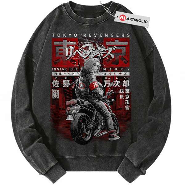 Mikey Sweatshirt, Tokyo Revengers Sweatshirt, Anime Sweatshirt, Vintage Sweater