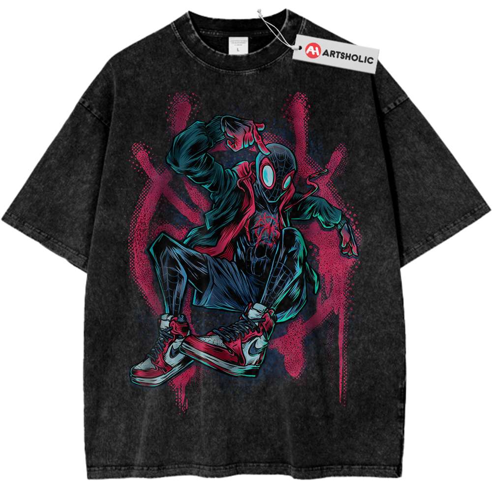 Miles Morales Shirt, Spider-Man Shirt, Marvel Comics Shirt, Vintage T-Shirt