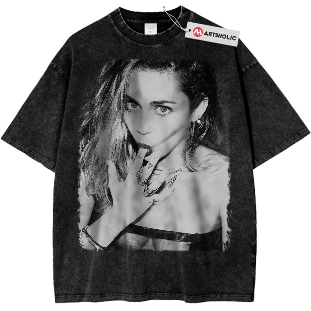 Miley Cyrus Shirt, Singer Vintage T-Shirt