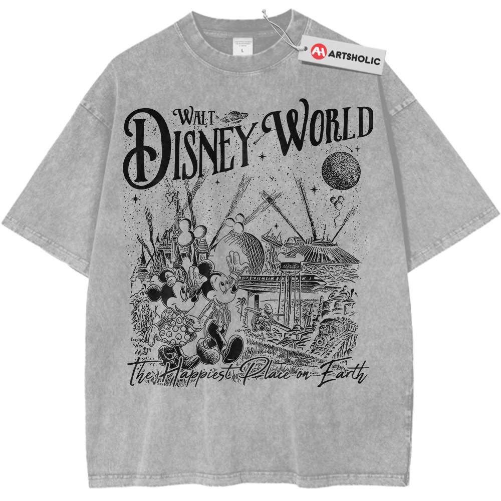 Minie and Mickey Mouse Shirt, Disney Shirt, Cartoon Shirt, Vintage T-Shirt