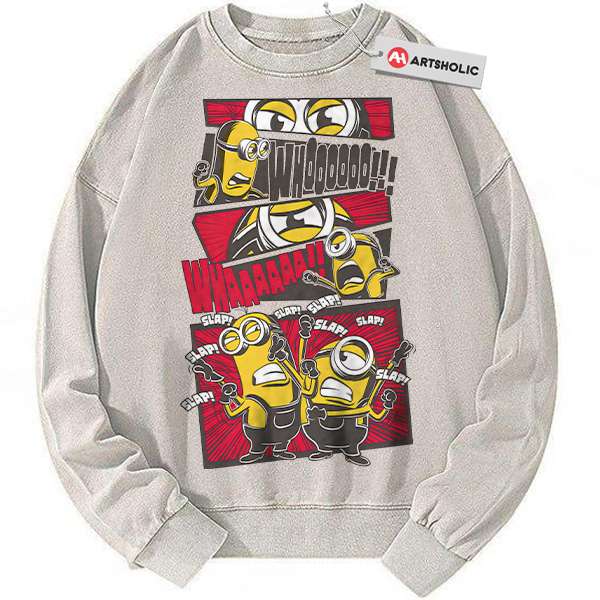 Minions Sweatshirt, Animated Sweatshirt, Vintage Sweater