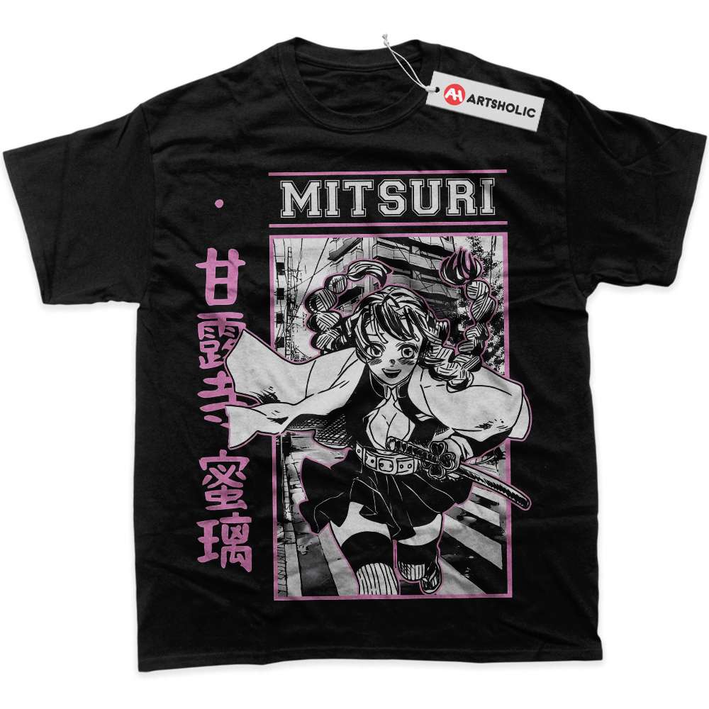 Mitsuri Kanroji Shirt, Demon Slayer Shirt, Anime Shirt, Graphic T-Shirt