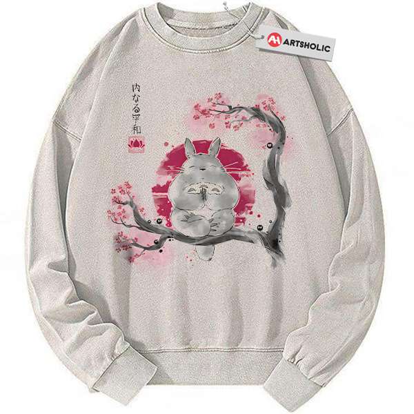 My Neighbor Totoro Sweatshirt, Studio Ghibli Sweatshirt, Anime Sweatshirt, Vintage Sweater