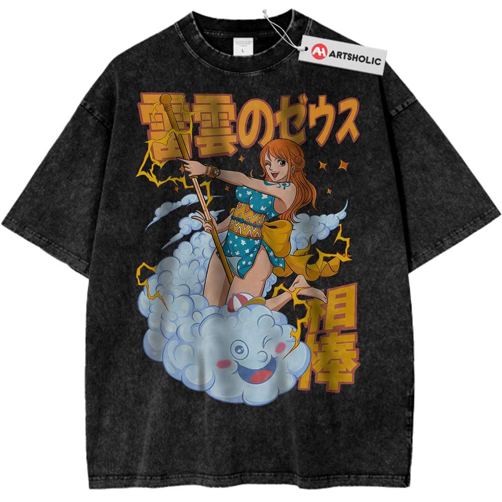 Nami Shirt, One Piece Shirt, Anime Shirt, Vintage Tee