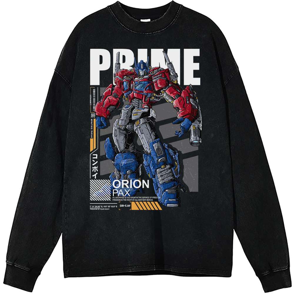 Optimus Prime Long Sleeve, Transformers Long Sleeve, Movie Long Sleeve, Vintage Long Sleeve Tee