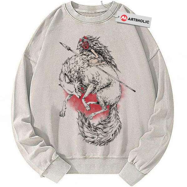 Princess Mononoke Sweatshirt, Studio Ghibli Sweatshirt, Anime Sweatshirt, Vintage Sweater