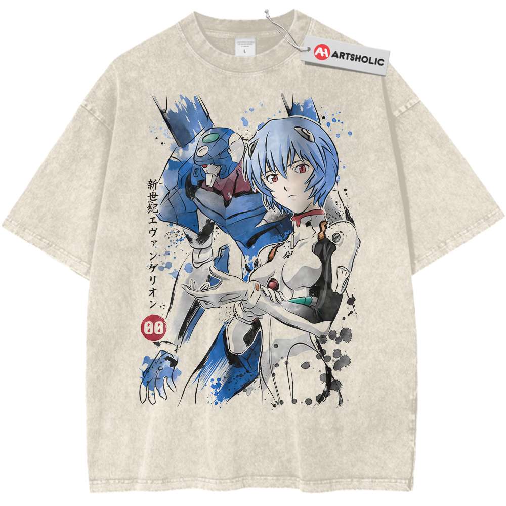 Rei Ayanami Shirt, Neon Genesis Evangelion Shirt, Anime Shirt, Vintage Tee