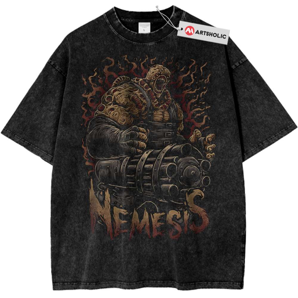 Resident Evil 3: Nemesis Shirt, Game Shirt, Vintage T-Shirt