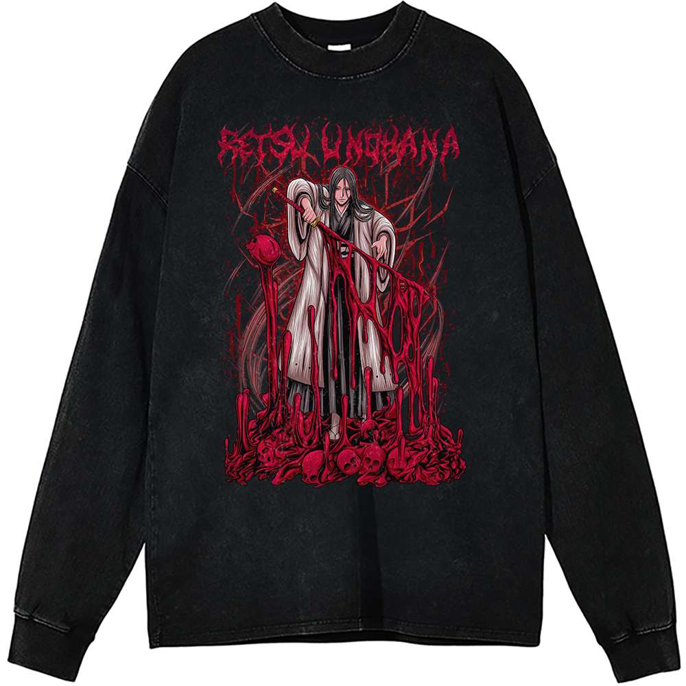 Retsu Unohana Long Sleeve, Bleach Long Sleeve, Anime Long Sleeve, Vintage Long Sleeve Tee