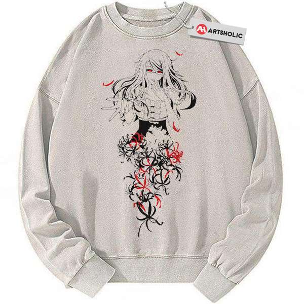 Rize Kamishiro Sweatshirt, Tokyo Ghoul Sweatshirt, Anime Sweatshirt, Vintage Sweater