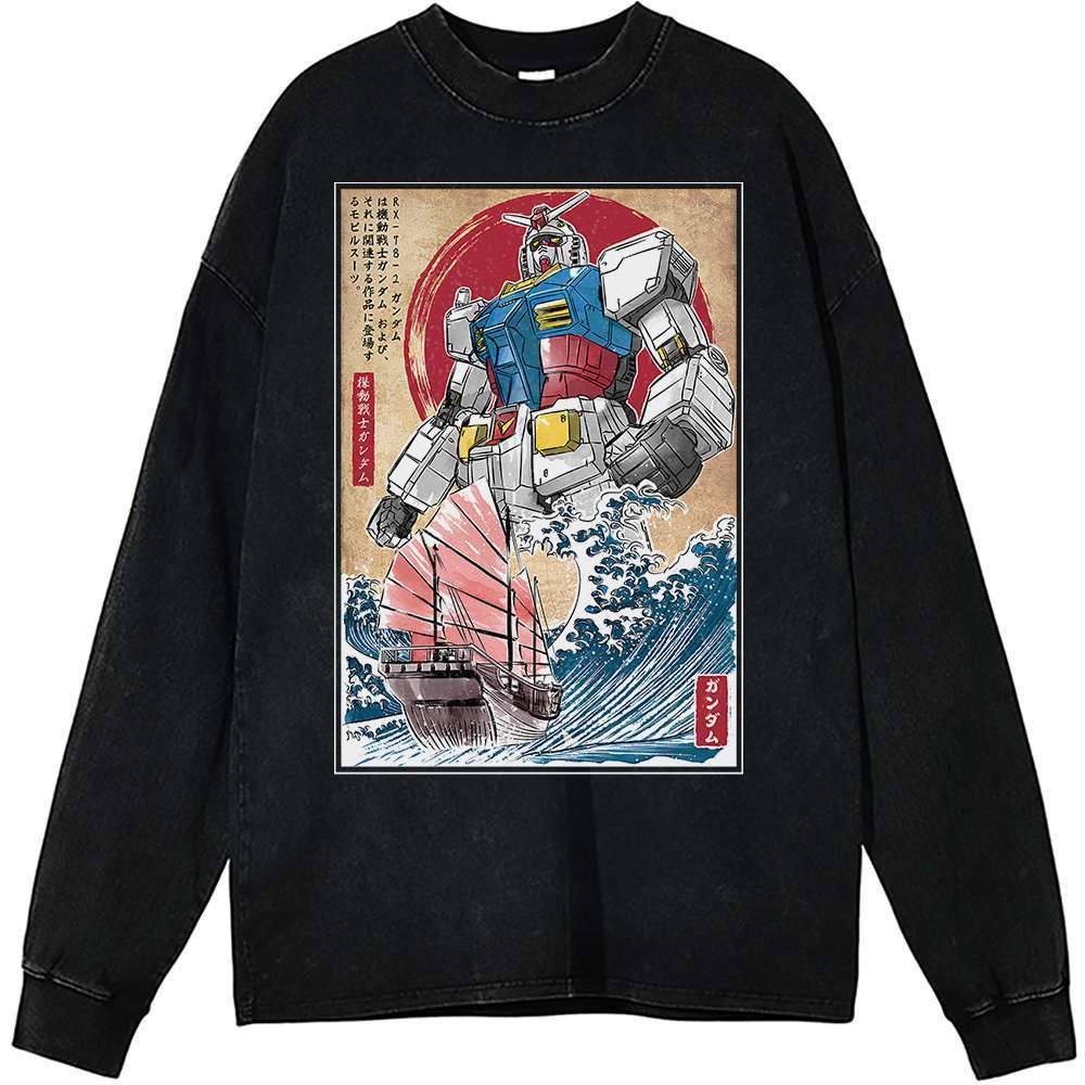 RX-78-2 Gundam Long Sleeve, Anime Long Sleeve, Vintage Long Sleeve Tee