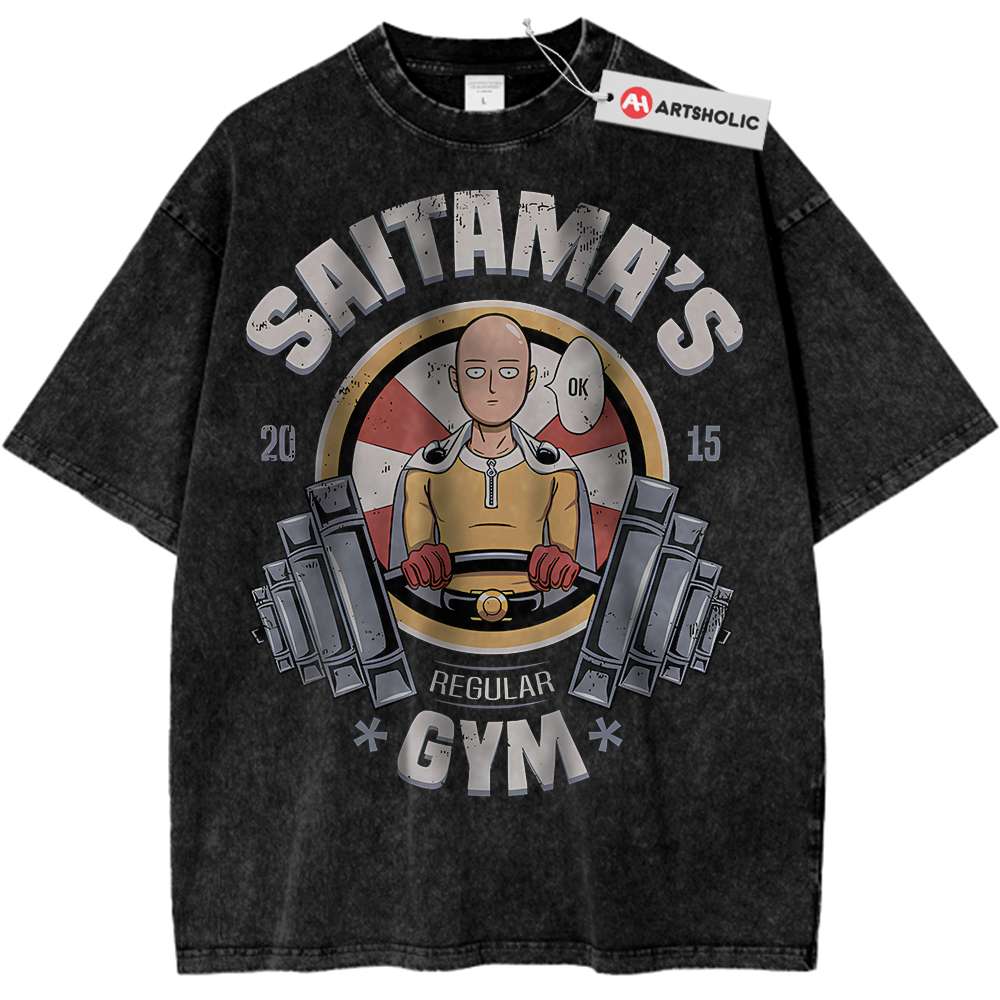 Saitama Shirt, One Punch Man Shirt, Anime Shirt, Vintage T-Shirt