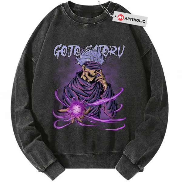 Satoru Gojo Sweatshirt, Jujutsu Kaisen Sweatshirt, Anime Sweatshirt, Vintage Sweater