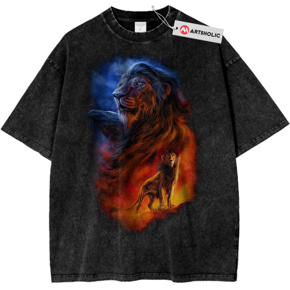 Scar Shirt, The Lion King Shirt, Disney Shirt, Animated Shirt, Vintage T-Shirt