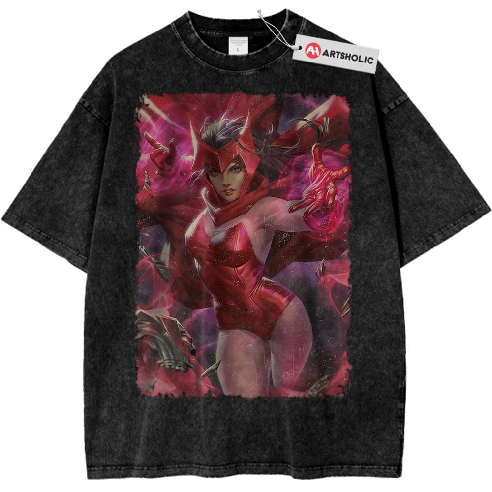 Scarlet Witch Shirt, Wanda Maximoff Shirt, Marvel Comics Shirt, Vintage Tee