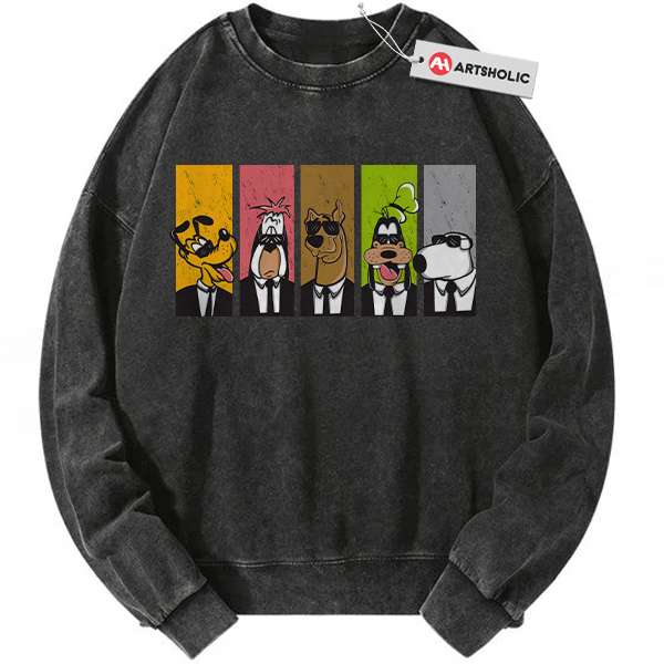 Scooby-Doo Sweatshirt, Goofy Sweatshirt, Pluto Sweatshirt, Cartoon Sweatshirt, Vintage Sweater