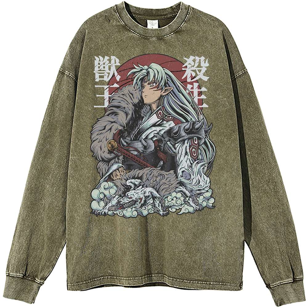 Sesshomaru Long Sleeve, Inuyasha Long Sleeve, Anime Long Sleeve, Vintage Long Sleeve Tee