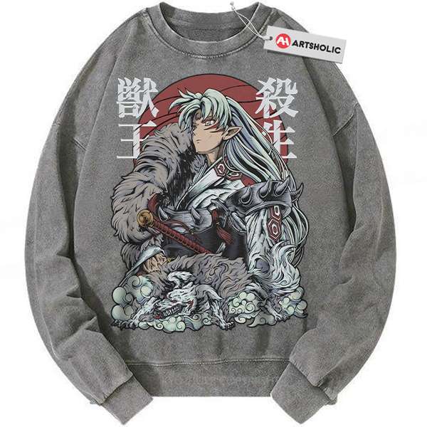 Sesshomaru Sweatshirt, Inuyasha Sweatshirt, Anime Sweatshirt, Vintage Sweater