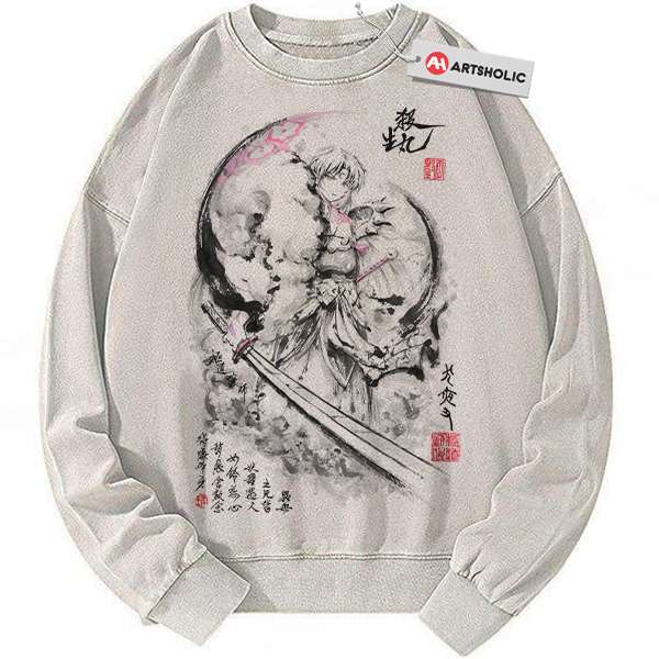 Sesshomaru Sweatshirt, Inuyasha Sweatshirt, Anime Sweatshirt, Vintage Sweater