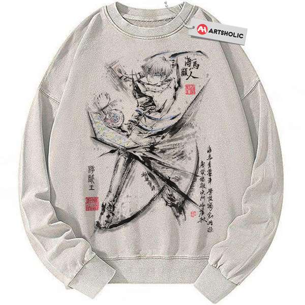 Seto Kaiba Sweatshirt, Yu-Gi-Oh! Sweatshirt, Anime Sweatshirt, Vintage Sweater