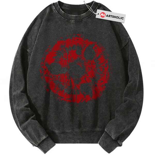 Sharingan Sweatshirt, Naruto Sweatshirt, Anime Sweatshirt, Vintage Sweater