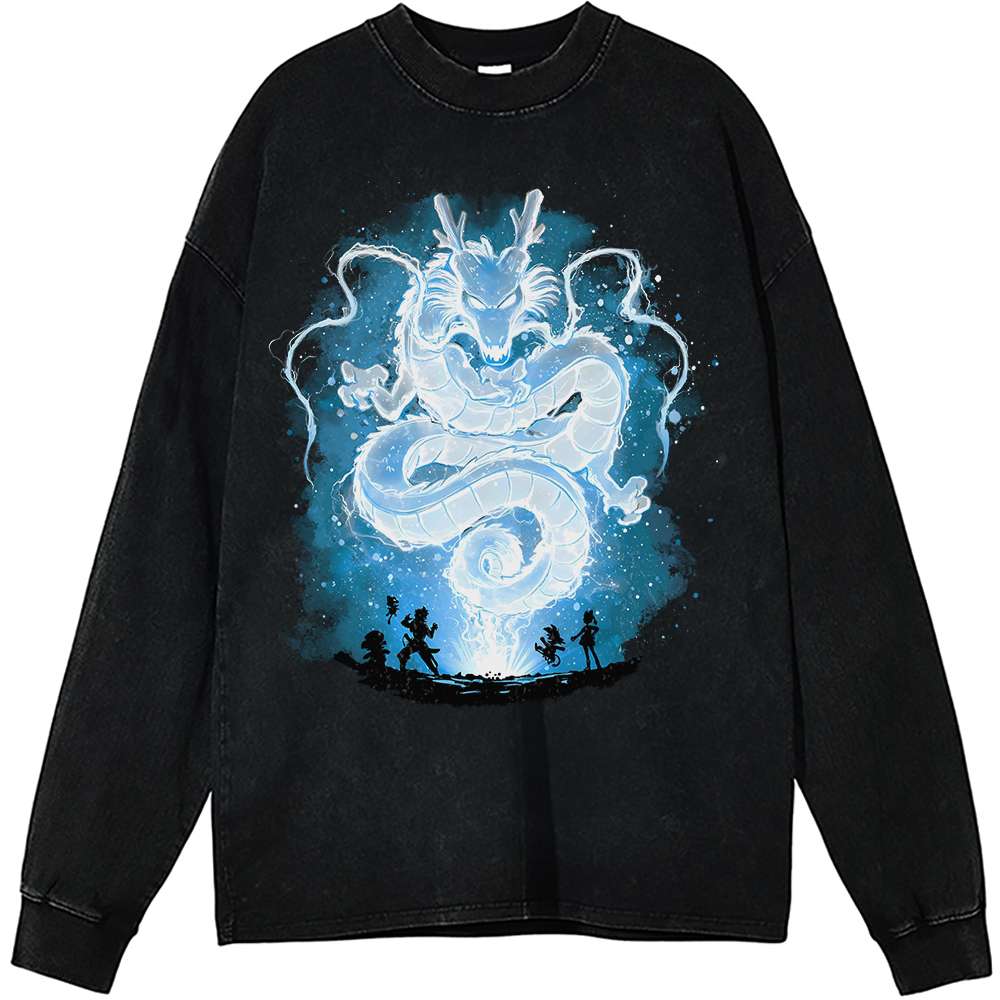 Shenron Long Sleeve, Dragon Ball Z Long Sleeve, Anime Long Sleeve, Vintage Long Sleeve Tee