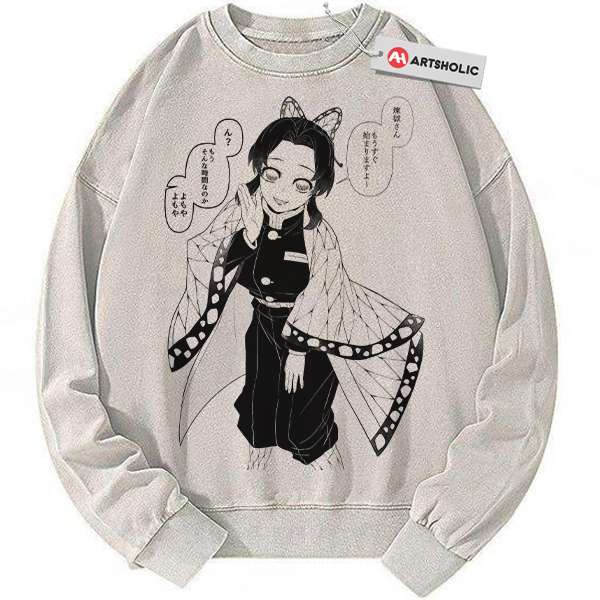 Shinobu Kocho Sweatshirt, Demon Slayer Sweatshirt, Anime Sweatshirt, Vintage Sweater