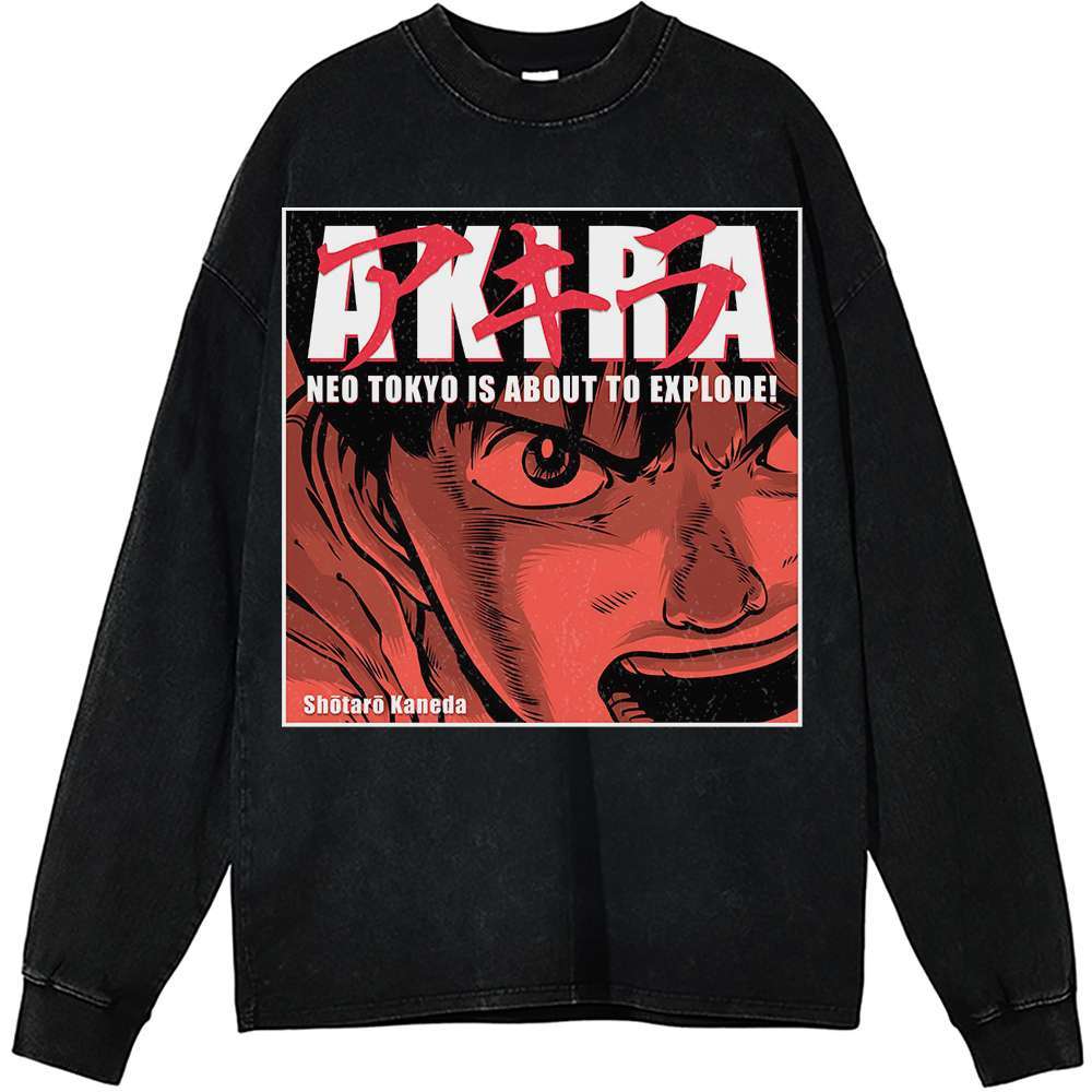 Shotaro Kaneda Long Sleeve, Akira Long Sleeve, Anime Long Sleeve, Vintage Long Sleeve Tee