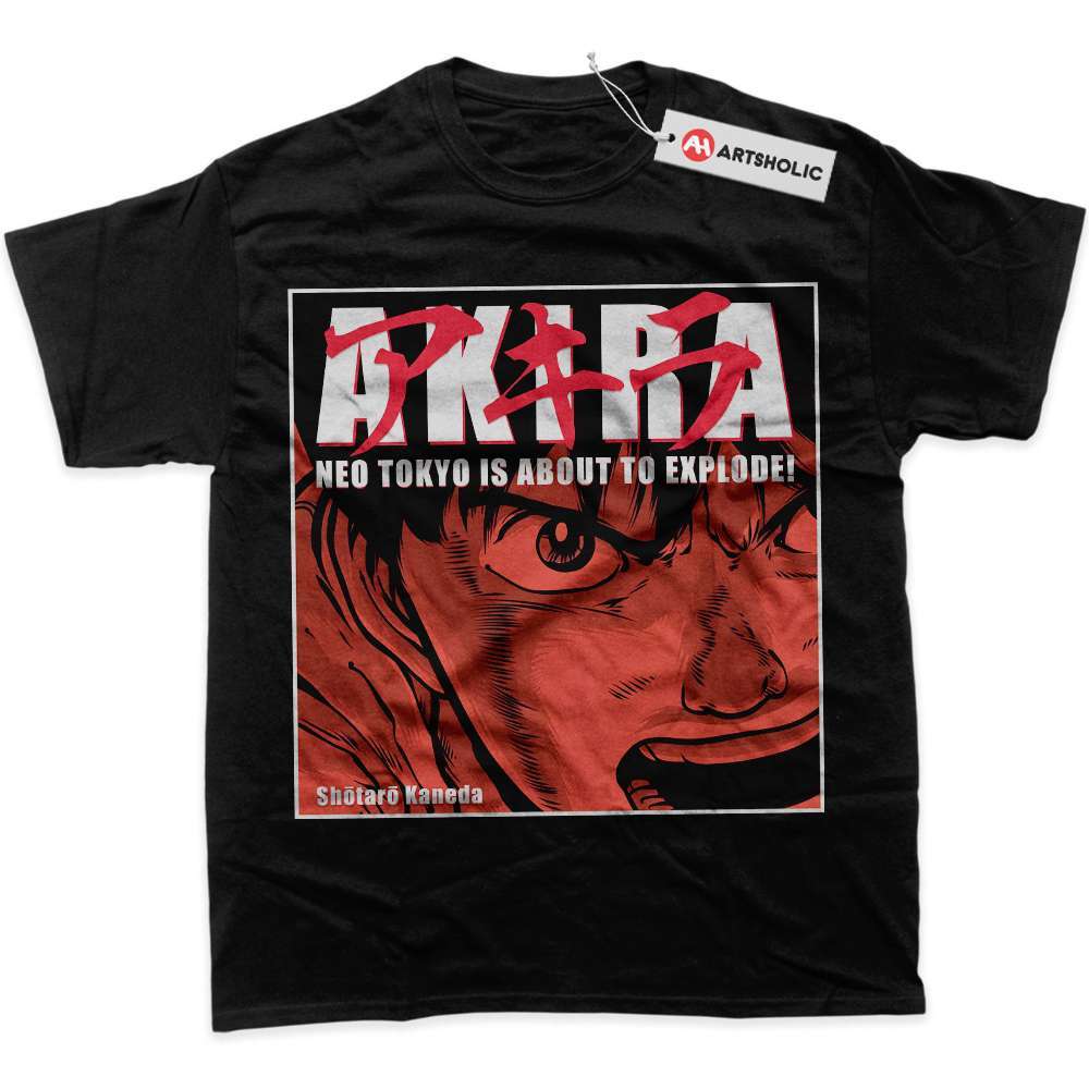 Shotaro Kaneda Shirt, Akira Shirt, Anime Shirt, Graphic Tee