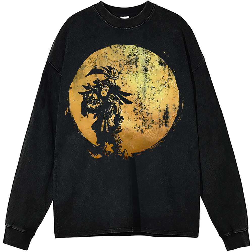 Skull Kid Long Sleeve, The Legend of Zelda Long Sleeve, Game Long Sleeve, Vintage Long Sleeve Tee