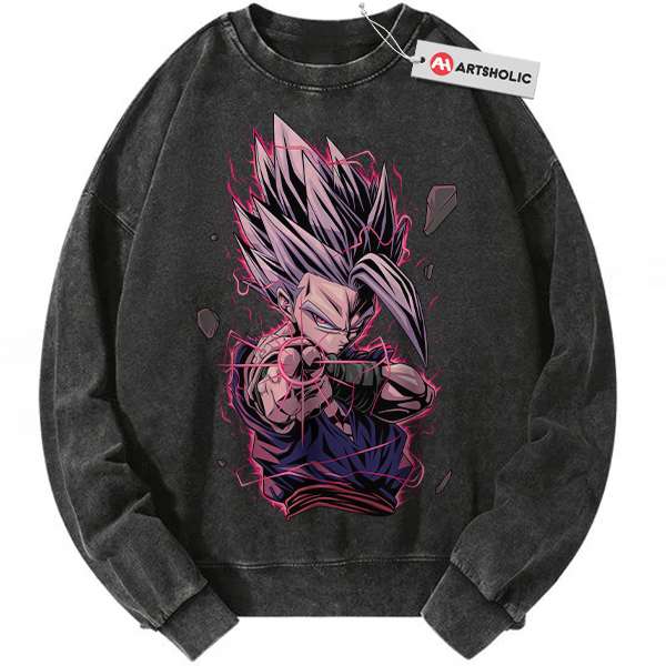 Son Gohan Sweatshirt, Dragon Ball Z Sweatshirt, DBZ Sweatshirt, Anime Sweatshirt, Vintage Sweater