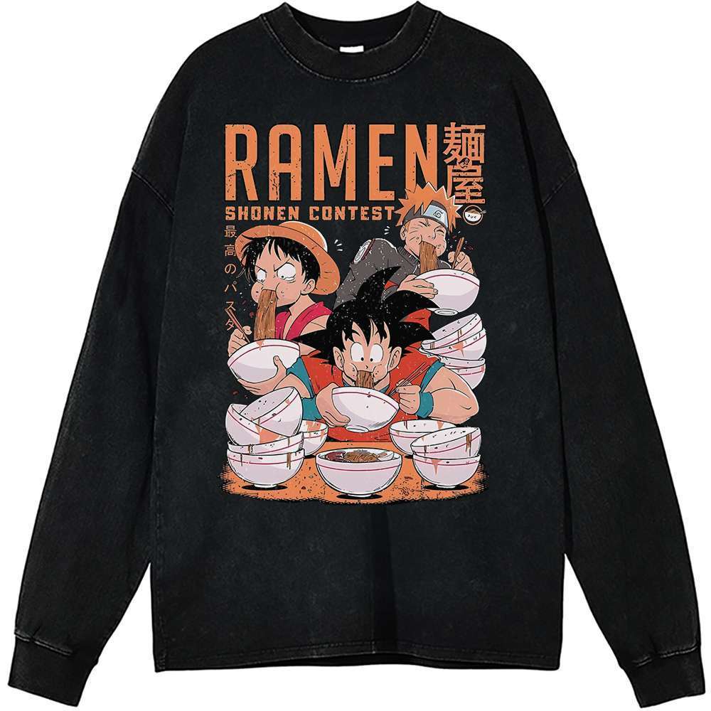 Son Goku Long Sleeve, Luffy Long Sleeve, Naruto Long Sleeve, Anime Long Sleeve, Vintage Long Sleeve Tee