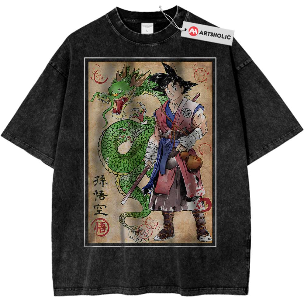 Son Goku Shirt, Shenron Shirt, Dragon Ball Z Shirt, DBZ Shirt, Anime Shirt, Vintage Tee