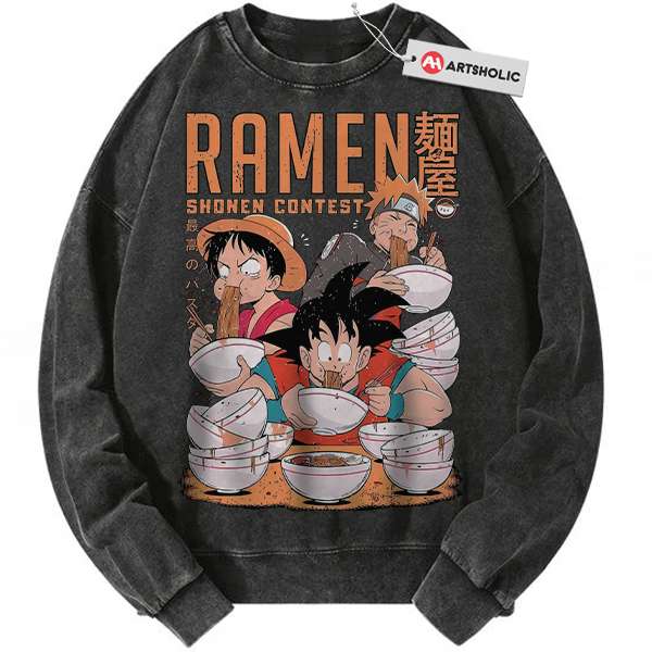 Son Goku Sweatshirt, Luffy Sweatshirt, Naruto Sweatshirt, Anime Sweatshirt, Vintage Sweater