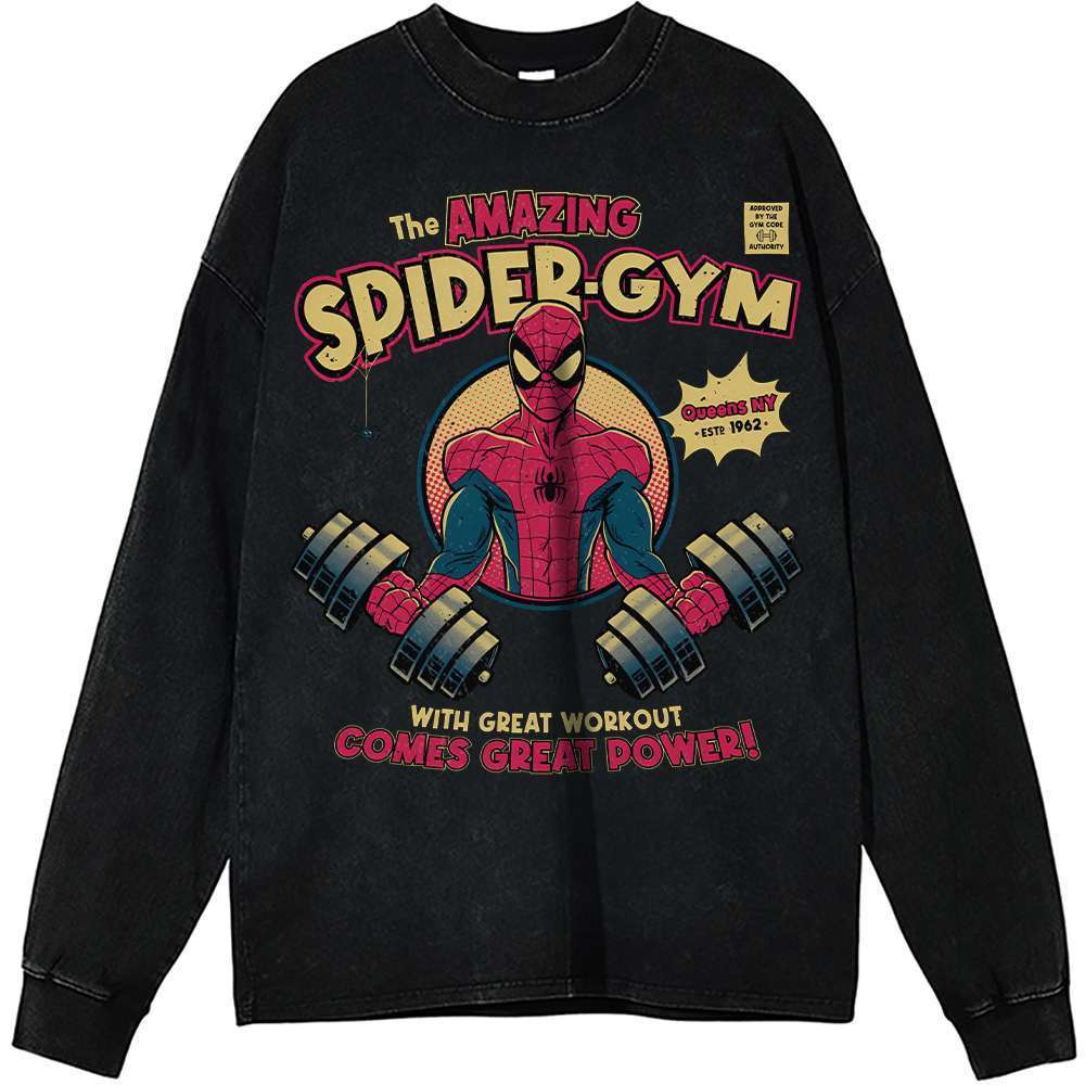 Spider-Man Long Sleeve, Marvel Comics Long Sleeve, Vintage Long Sleeve Tee