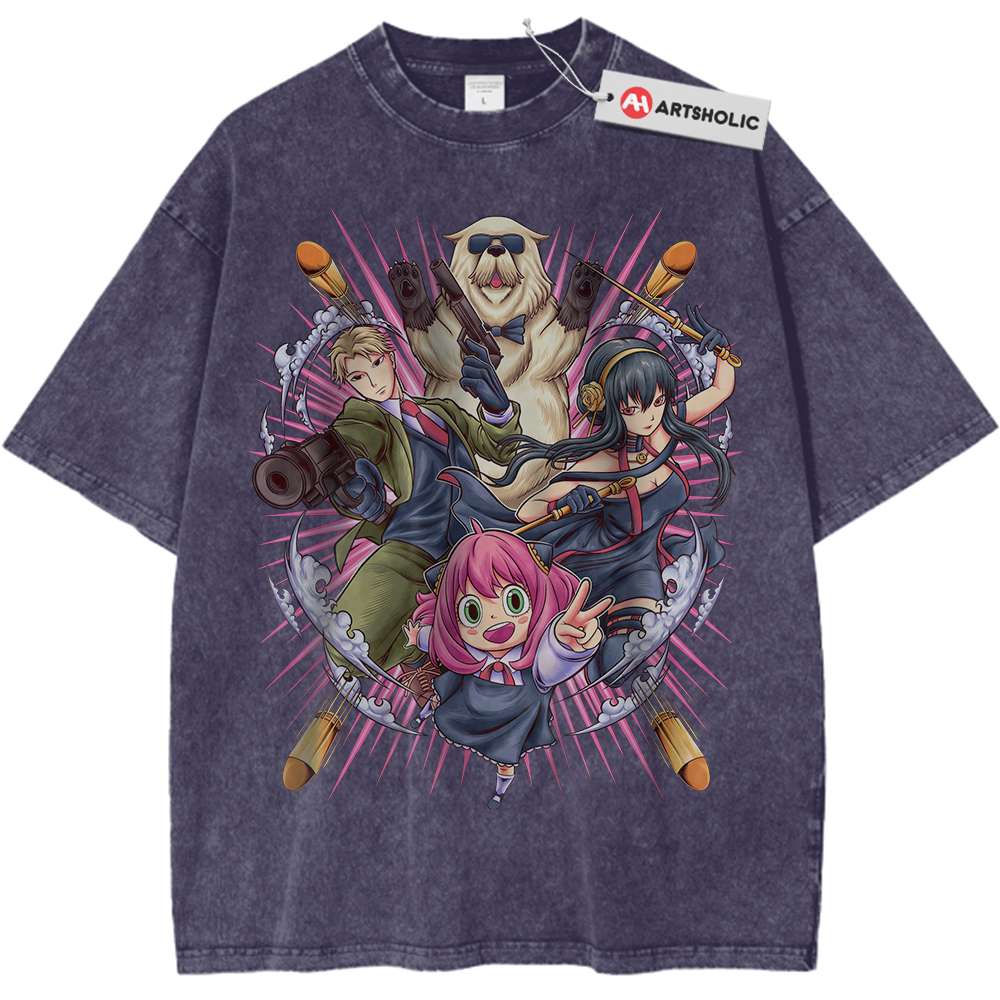 Spy x Family Shirt, Anime Shirt, Vintage T-Shirt