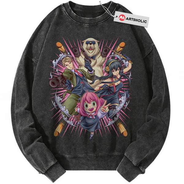 Spy x Family Sweatshirt, Anime Sweatshirt, Vintage Sweater