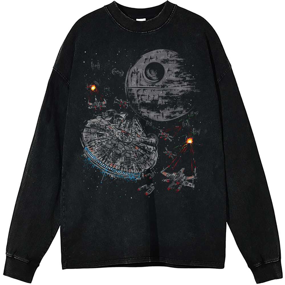 Star Wars Long Sleeve, Movie Long Sleeve, Vintage Long Sleeve Tee