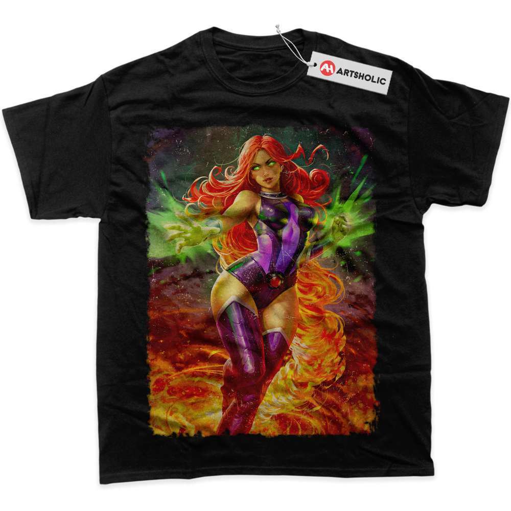 Starfire Shirt, Teen Titans Shirt, DC Comics Shirt, Graphic Tee