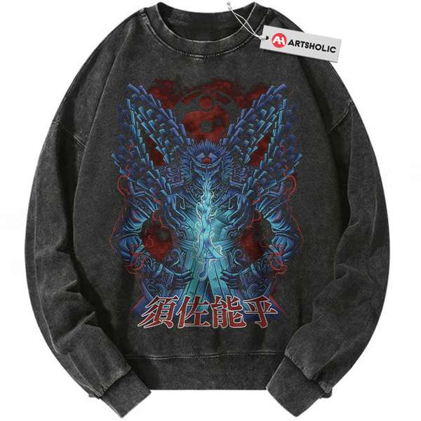 Susanoo Sweatshirt, Naruto Sweatshirt, Anime Sweatshirt, Vintage Sweater