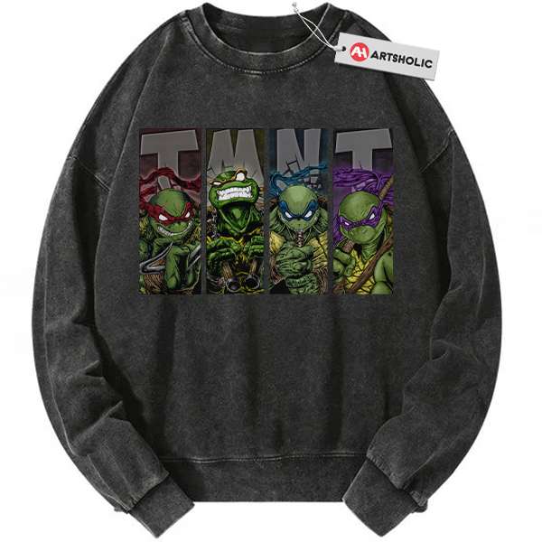 Sweaternage Mutant Ninja Turtles Sweatshirt, TMNT Sweatshirt, Animated Sweatshirt, Vintage Sweater