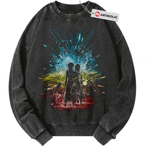 Sword Art Online Sweatshirt, SAO Sweatshirt, Anime Sweatshirt, Vintage Sweater