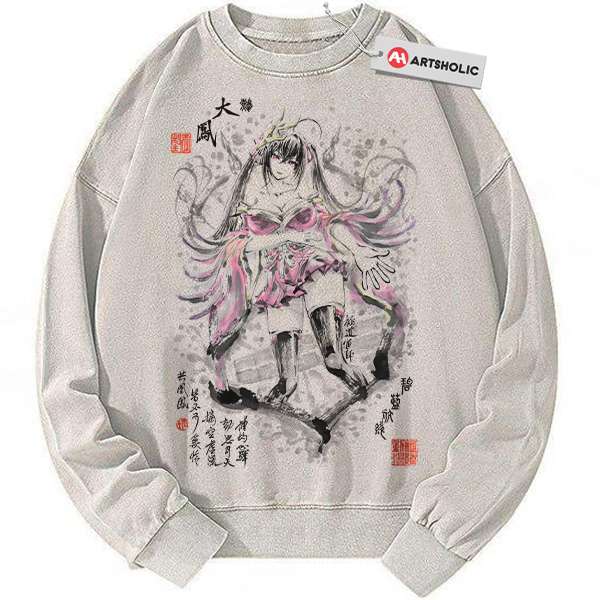 Taihou Sweatshirt, Azur Lane Sweatshirt, Game Sweatshirt, Vintage Sweater