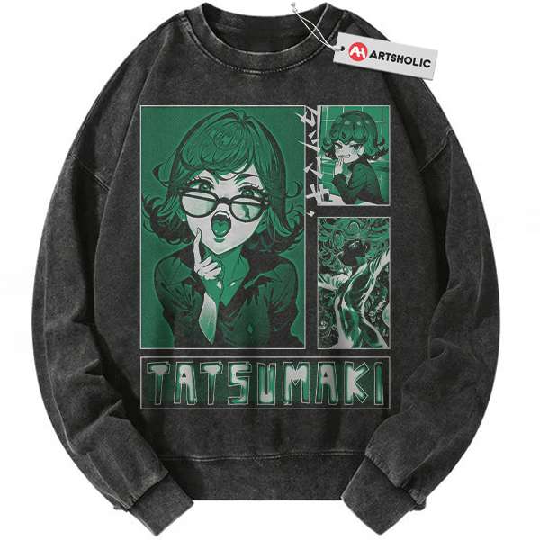 Tatsumaki Sweatshirt, One Punch Man Sweatshirt, Anime Sweatshirt, Vintage Sweater