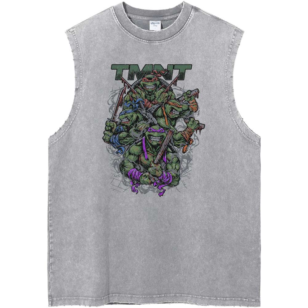 Teenage Mutant Ninja Turtles TMNT Animated Vintage Unisex Tank Top